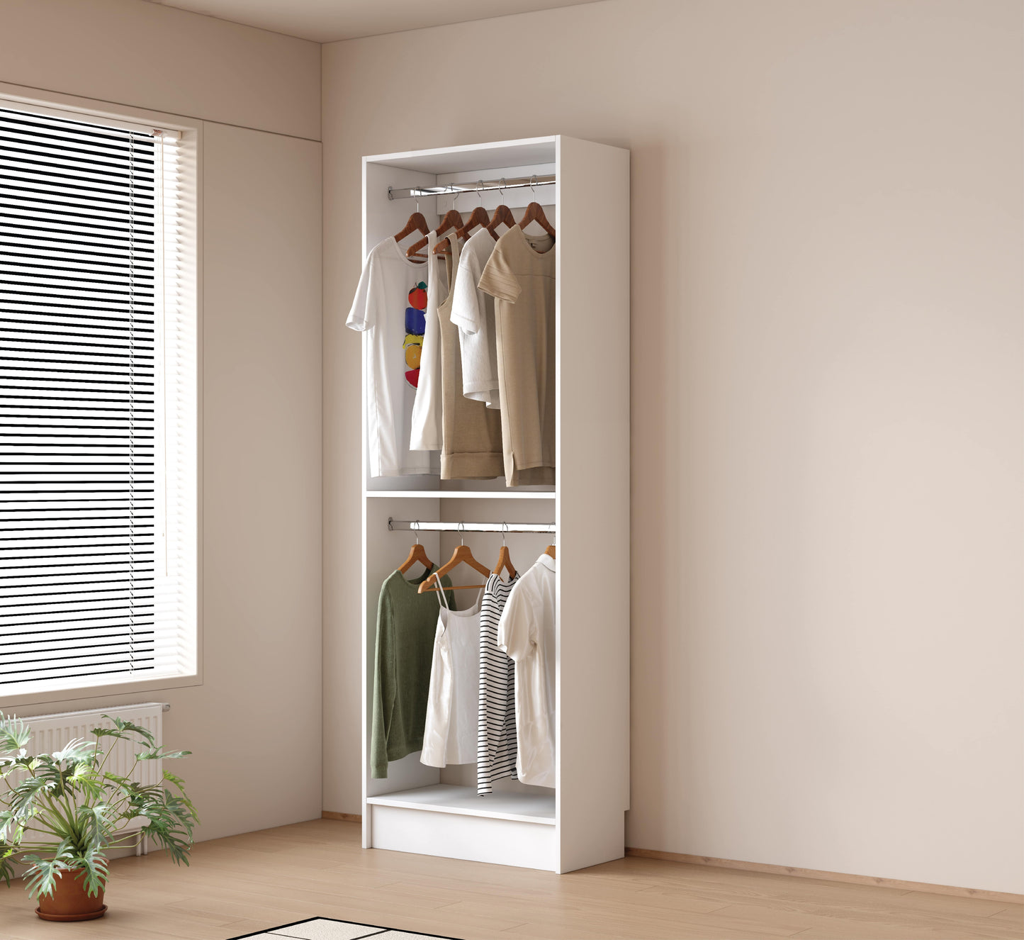 Modulo Closet Doble Tubo
