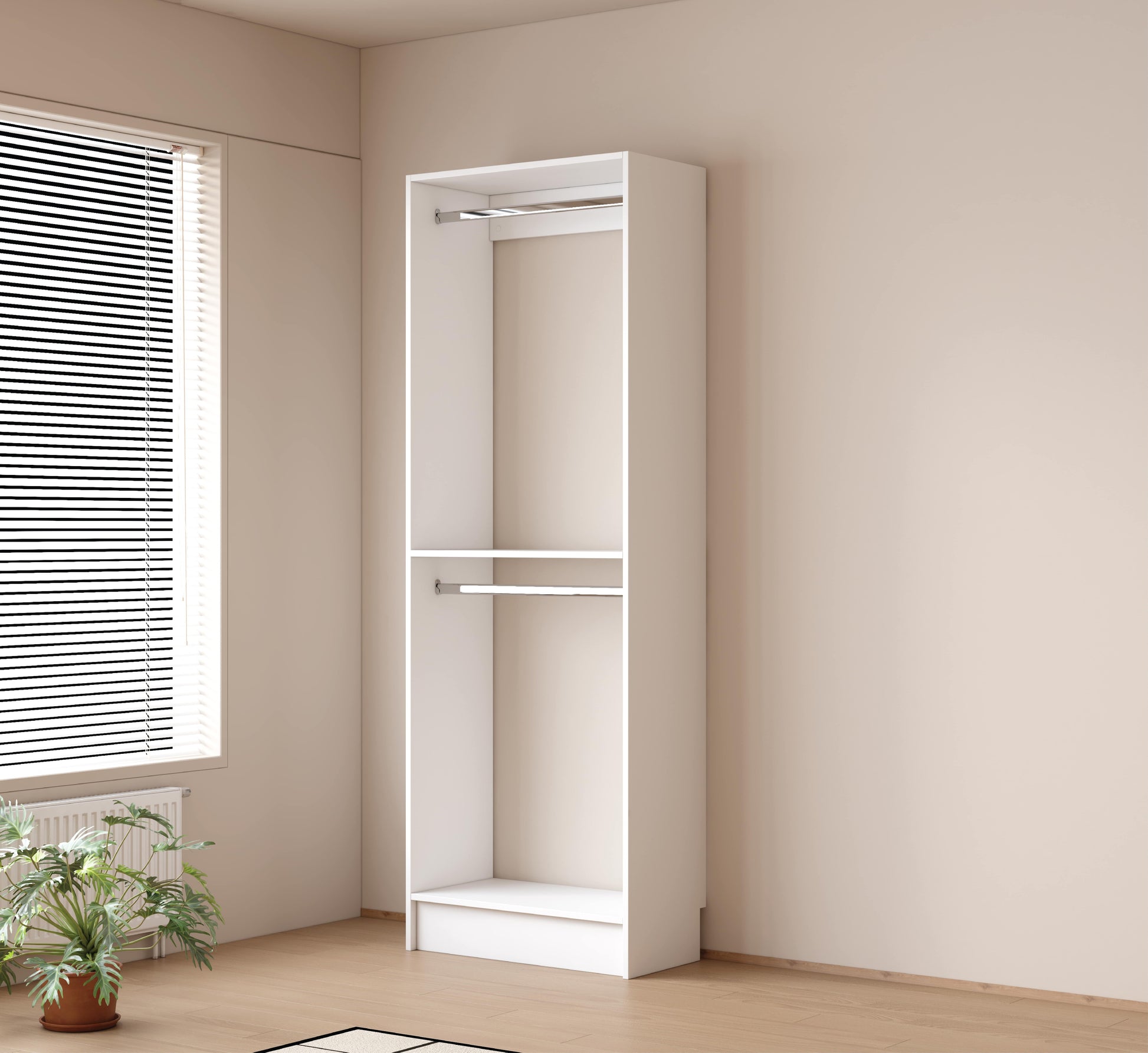 Modulo Closet Doble Tubo White - Main Image